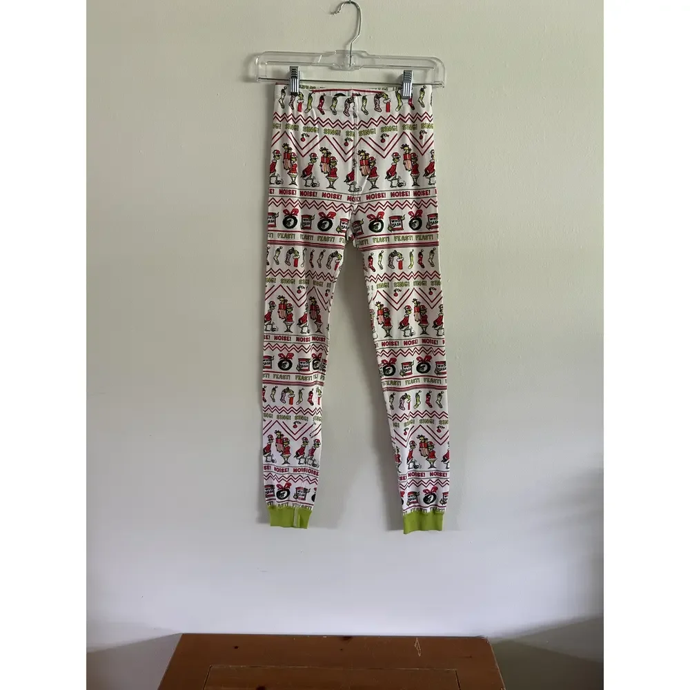 Hanna Andersson Dr. Seuss Grinch Kids‎ Pajama Pant Size 12